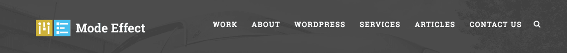 horizontal navigation