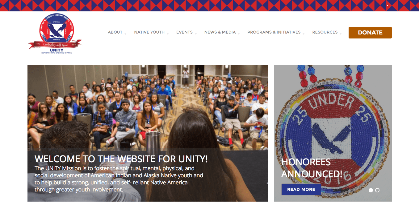 UNITY - WordPress design and development