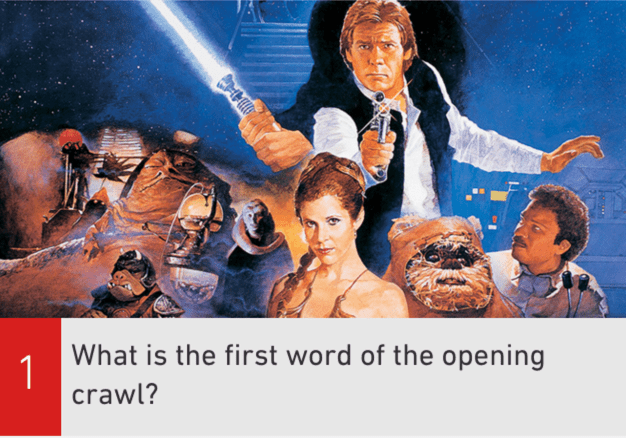 Star Wars - WordPress Quiz
